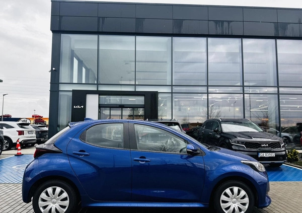 Toyota Yaris cena 67800 przebieg: 62334, rok produkcji 2020 z Gdańsk małe 154